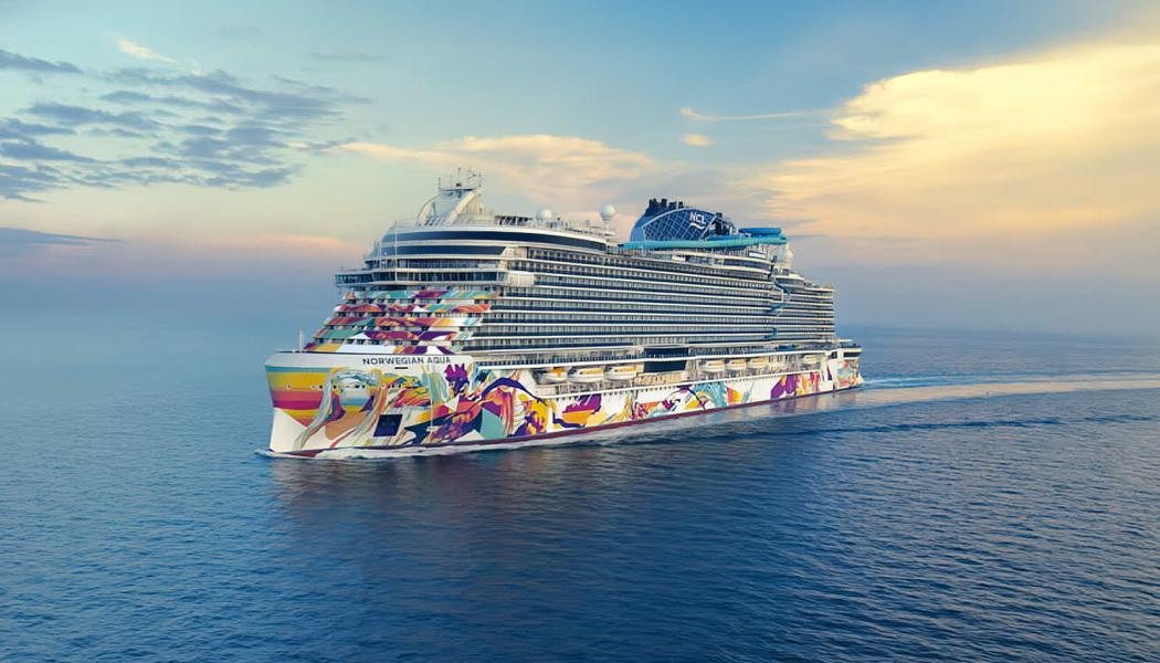 Norwegian Aqua är det första Prima Plus Class skeppet. Foto: Norwegian Cruise Line