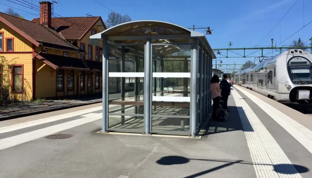 Knivsta station. Foto: Trafikverket