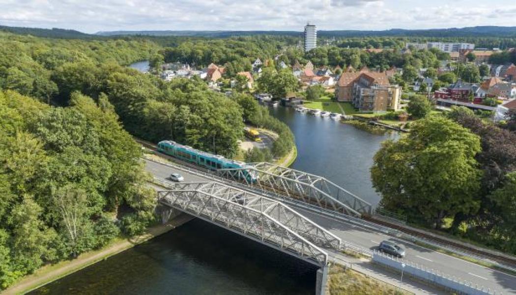 Utvärderar möjliga lösningar ny järnväg från Århus till Silkeborg. Foto: Banedanmark