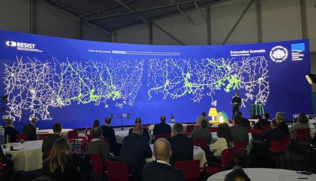 En ny simuleringsmodell från BTH kan stärka Sveriges krisberedskap. I den digitala miljön har forskarna återskapat hur människor, fordon, infrastruktur och samhällsviktiga resurser samverkar vid en storskalig evakuering. Foto: Länsstyrelsen Blekinge