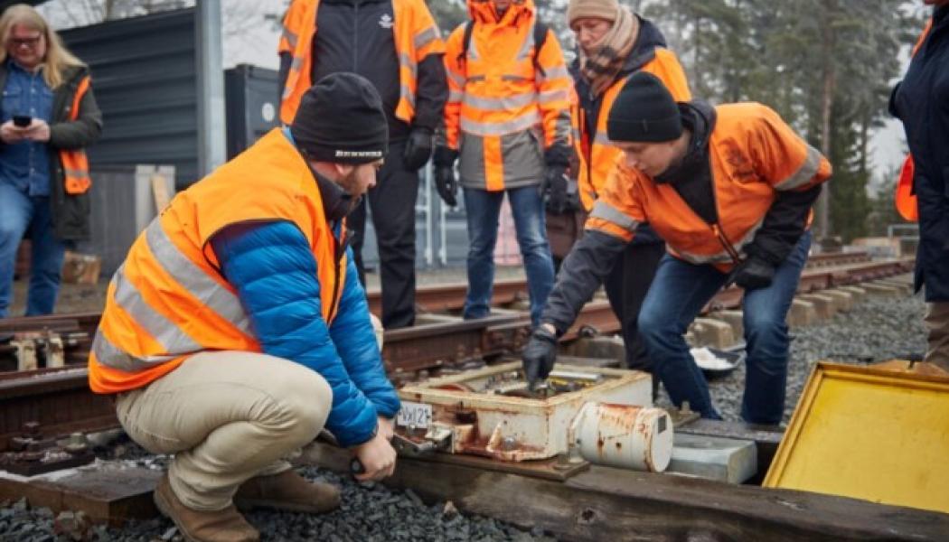 Det finns fem utbildningar för järnvägsbranschen på Nässjöakademin till hösten. Foto: Amelie Bergman/Arkivbild