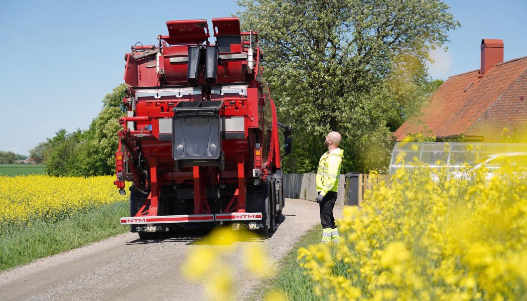 Ohlssons blir ny entreprenör för avfallsinsamlingen i Karlshamn, Sölvesborg och Olofström. Foto: Sara von Platen, Ohlssons AB