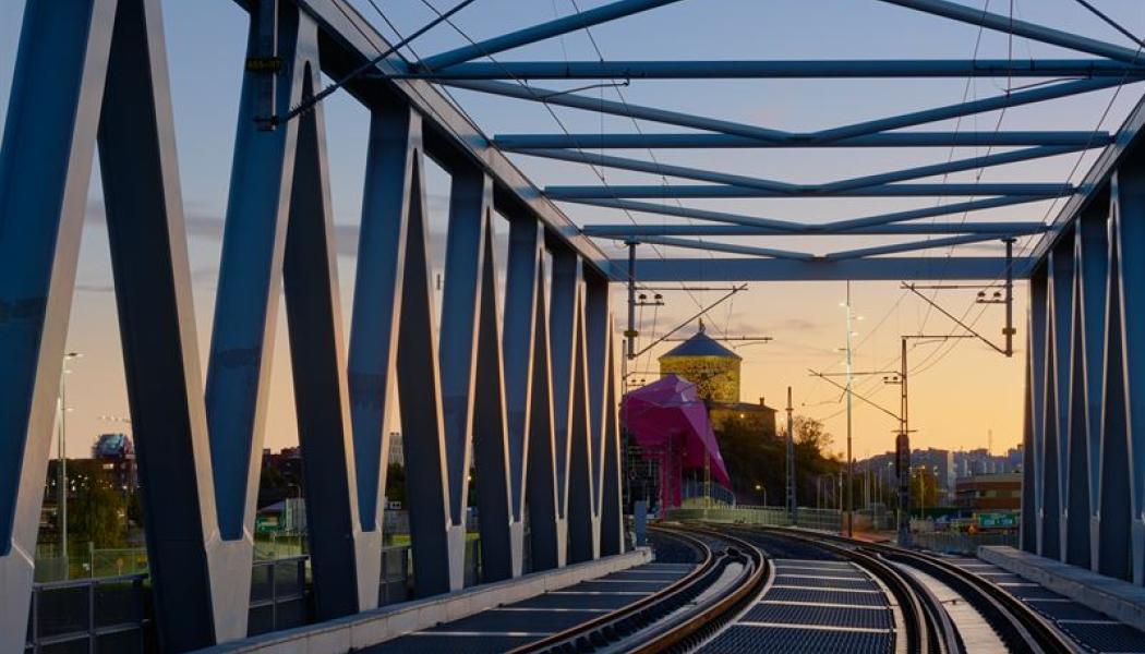   
Järnvägsprojekt i Göteborg vinner Årets Bygge 2026. Pressbild: Peab