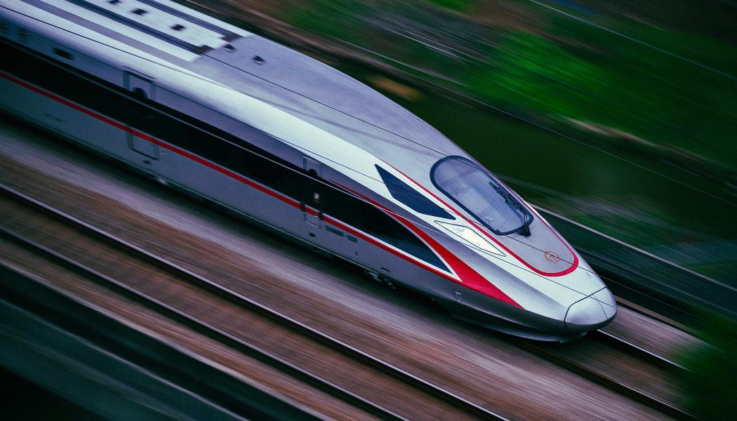 Kinesiskt höghastighetståg. Foto: 7/Unsplash