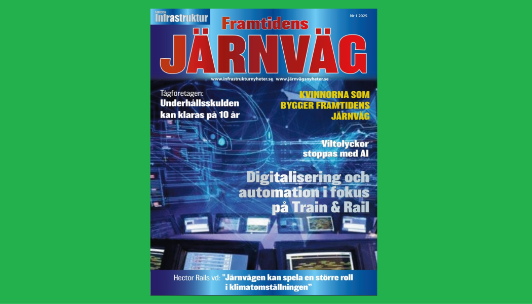 Framtidens Järnväg nr 1, 2025 (Förstasida)