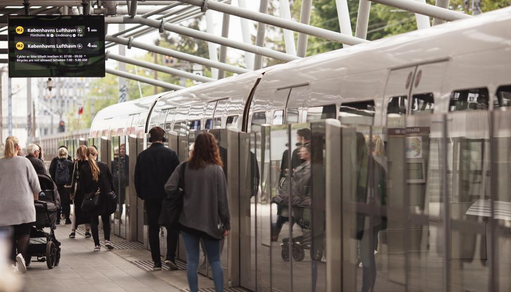 Öresundsmetron finns med i en ny rapport om Köpenhamns framtida metronätsutbyggnad. Rapporten föreslår åtta nya metrodragningar – och en av dem är tunnelbanan mellan Malmö och Köpenhamn. Foto: Büro Jantzen