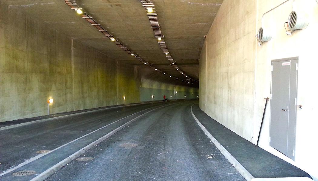 Den finländska huvudstaden kännetecknas av otaliga tunnlar. Och fler ska det bli. Bilden visar Svedängens kollektivtrafiktunnel i norra Helsingfors. Foto: Wikipedia Common, kredit: Osm 
