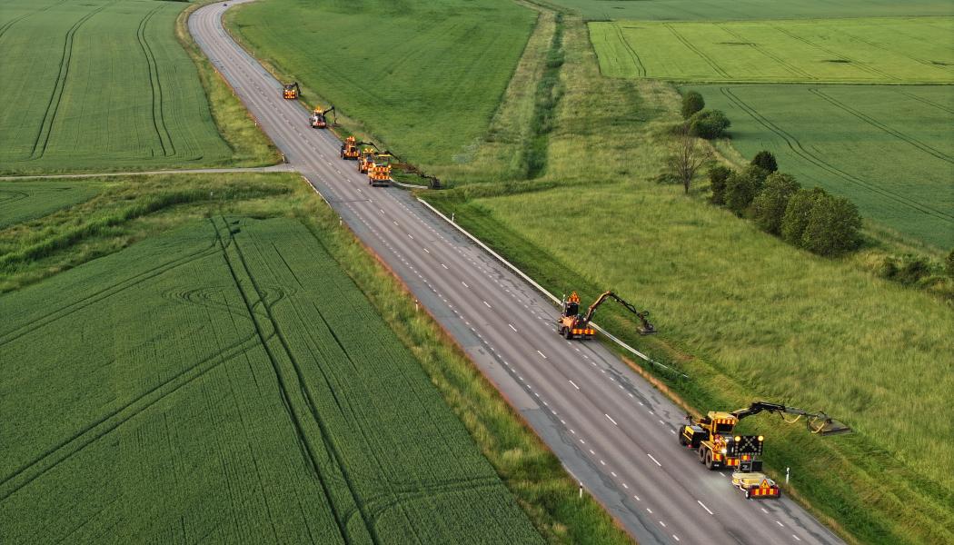 Driftkontrakten gäller vägunderhåll i Vilhelmina, Svenstavik, Arboga och Helsingborg. Foto: Peab