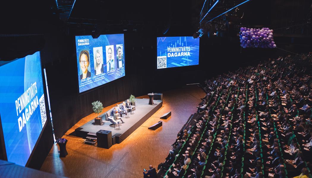 Från Penningtvättsdagarna Foto: HMG