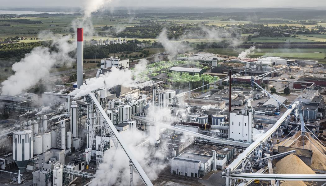 Pilot trials show that blue S delivers enhanced strength properties and good runnability in paper production. Several trials have been conducted at Södra Cell Värö with very positive results. Photo: Per Pixel/Södra