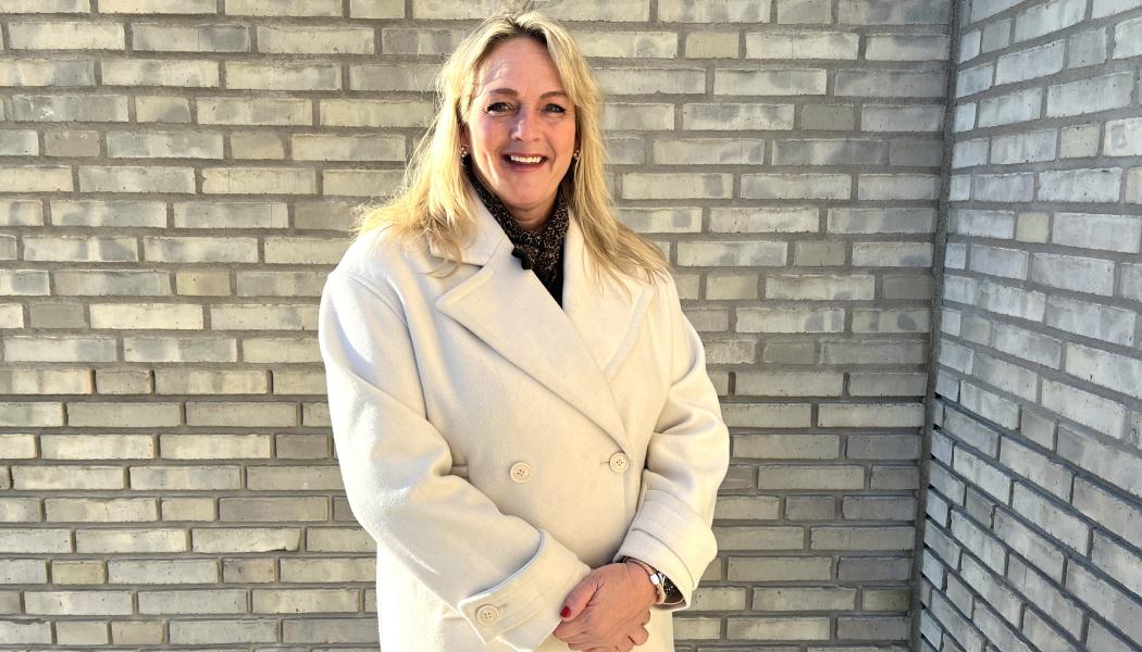 Petra Ahlström vd för Hedin Construction Byggservice och Snickeri. Pressbild: Hedin Construction AB