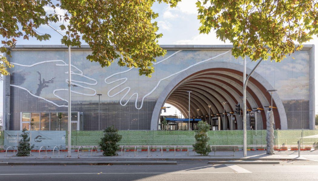 Porslins fasad av Fiandre. Pressbild: Fiandre