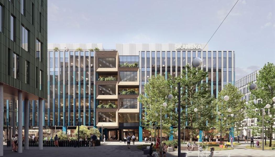 PL Nowy Rynek C Poznan. Pressbild: Skanska