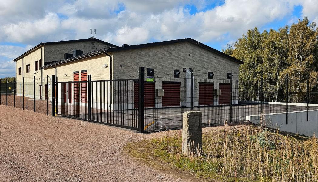 Pyntens nya pumpstation i Hammarslund. Foto: Kristianstads kommun