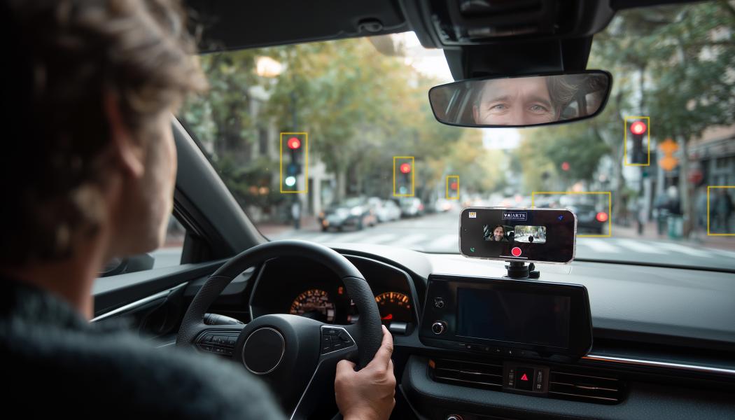 QTPIE:s automatiserade körprovssystem i praktiken. Foto:  Brad Borkowski (Virginia DMV)