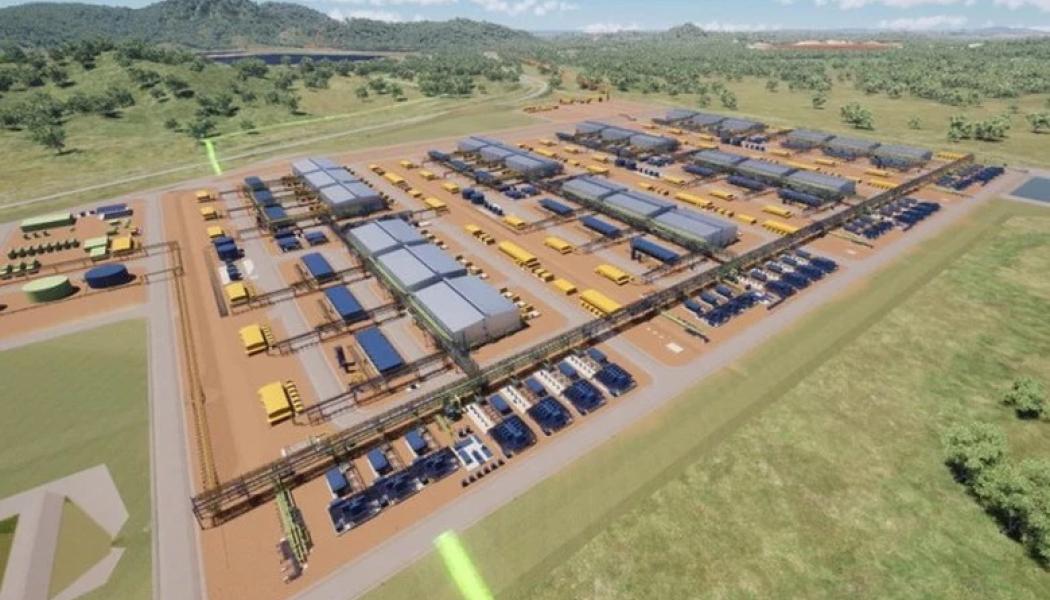 Illustration av Central Queensland Hydrogen Project (CQ-H2) i Australien. Bildkälla: CQH project.