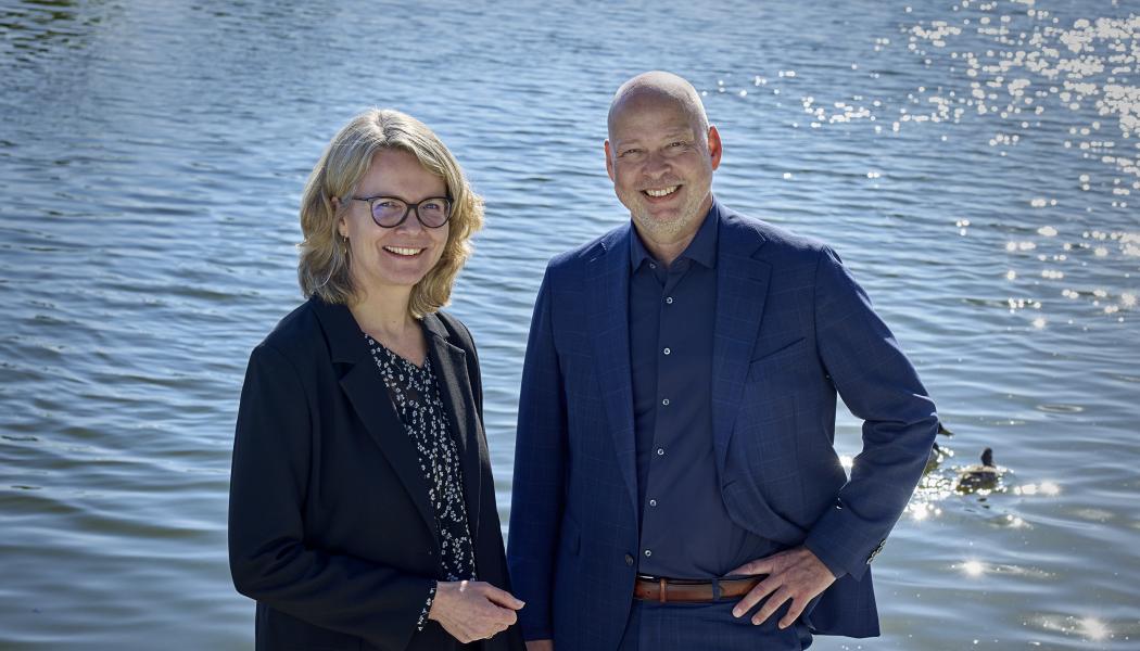  Anette Seger och Ole Fritz Adeler. Foto: Ramboll
