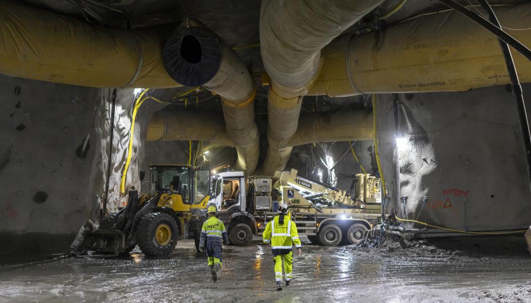 Miljöbild från utbyggnaden. Foto: Liza Simonsson/RegionSthlm