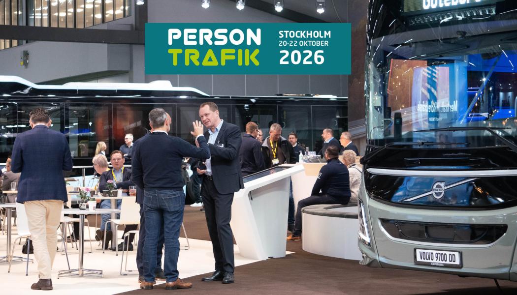 Persontrafik, 20–22 oktober 2026, Stockholmsmässan. Foto: Stockholmsmässan