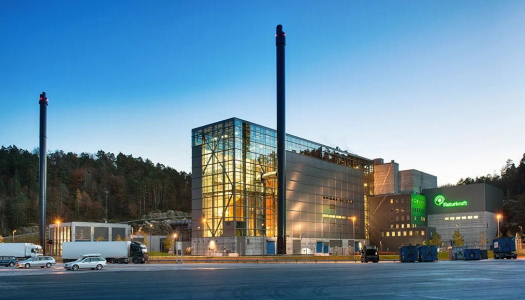 Returkrafts avfallsförbränningsanläggning i Kristiansand. Foto: Returkraft

