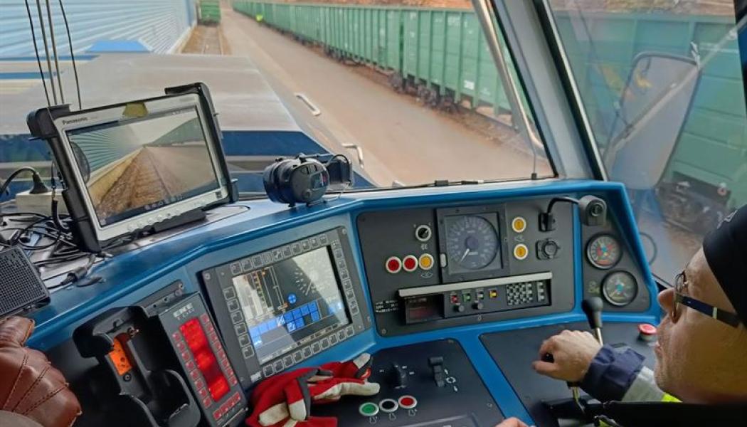 RMD har under kvartalet fortsatt leverera backkameror till Green Cargo och även skickat utrustning till USA för nya tester hos ett Class I-järnvägsbolag. Foto: RMD