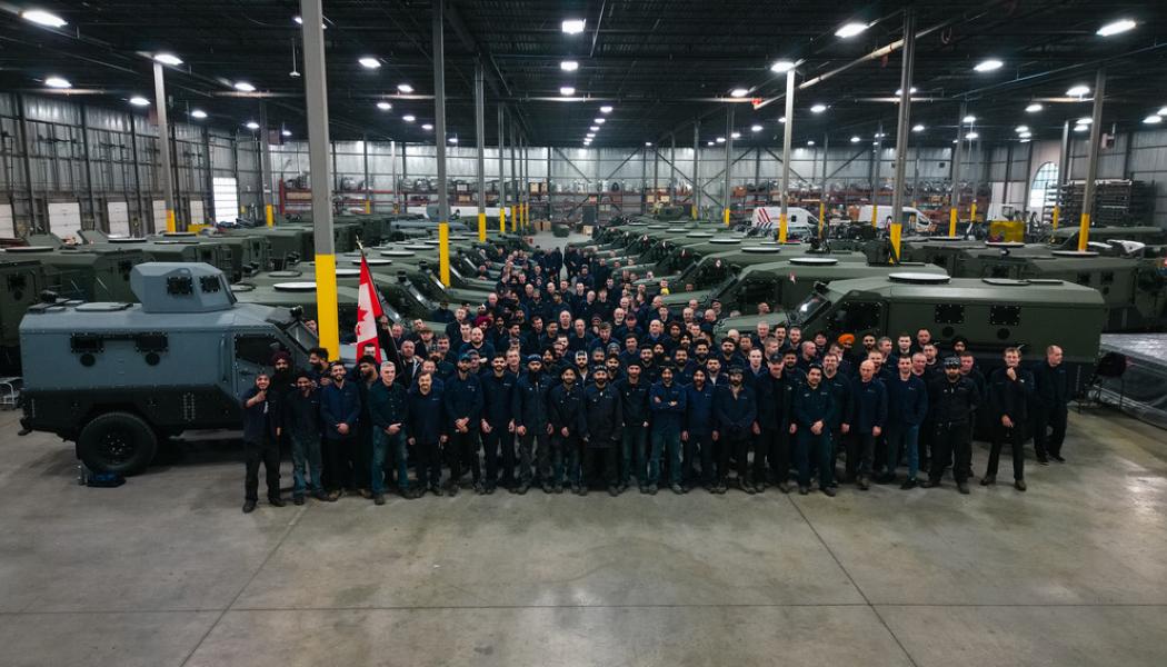 Roshel production facility in Brampton, Ontario. Photo: CNW Group/Roshel