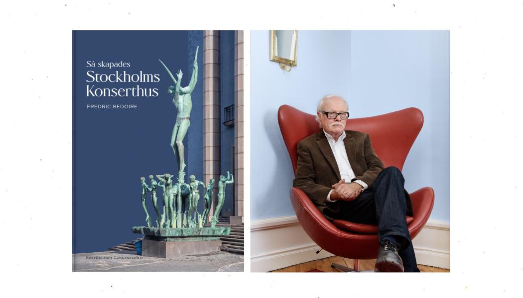 Så skapades Stockholms konserthus. Pressbild: Bokförlaget Langenskiöld