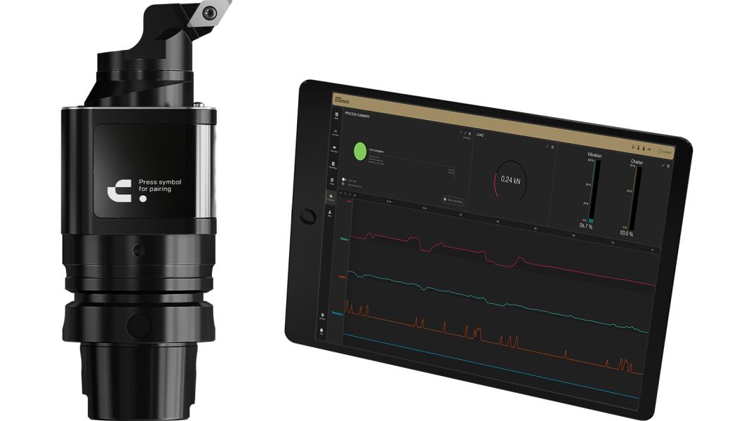 Sandvik CoroTurnPlus med läsplatta. Foto: Sandvik Coromant
