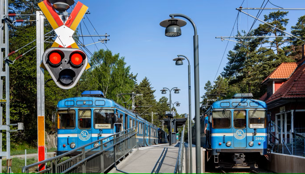 Saltsjöbanan. Foto: SL