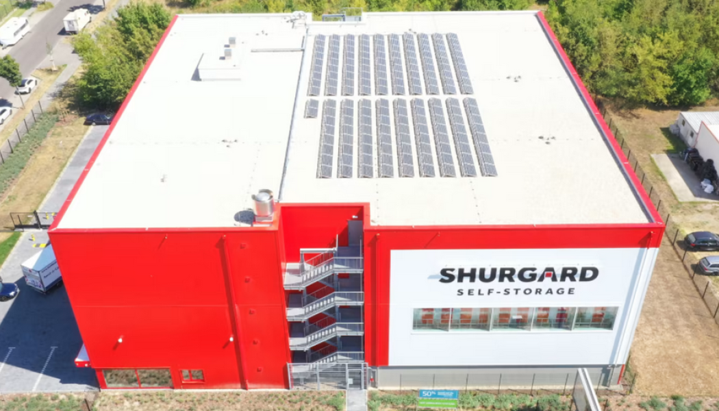 Shurgard implementerar vatteneffektivitetstjänst i samtliga europeiska fastigheter. Foto: Smartvatten