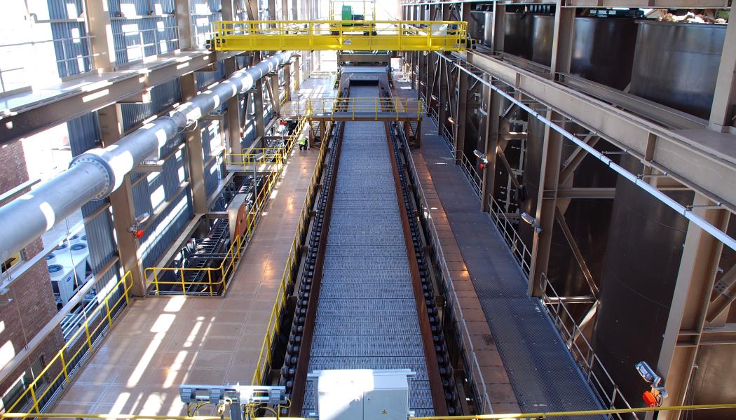 Sintering plant. Photo: Photographer