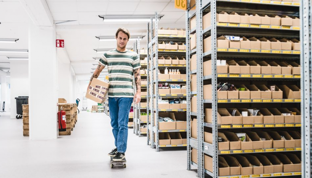 En ny lösning hos Meds automatiserar såväl packningsmomentet som sorteringen. Foto: Meds