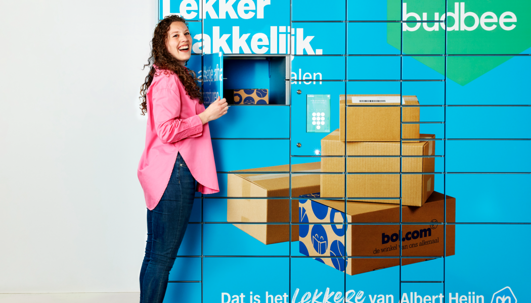 Budbee Box installeras i 700 Albert Heijn-butiker i Nederländerna och Belgien. Foto: Budbee