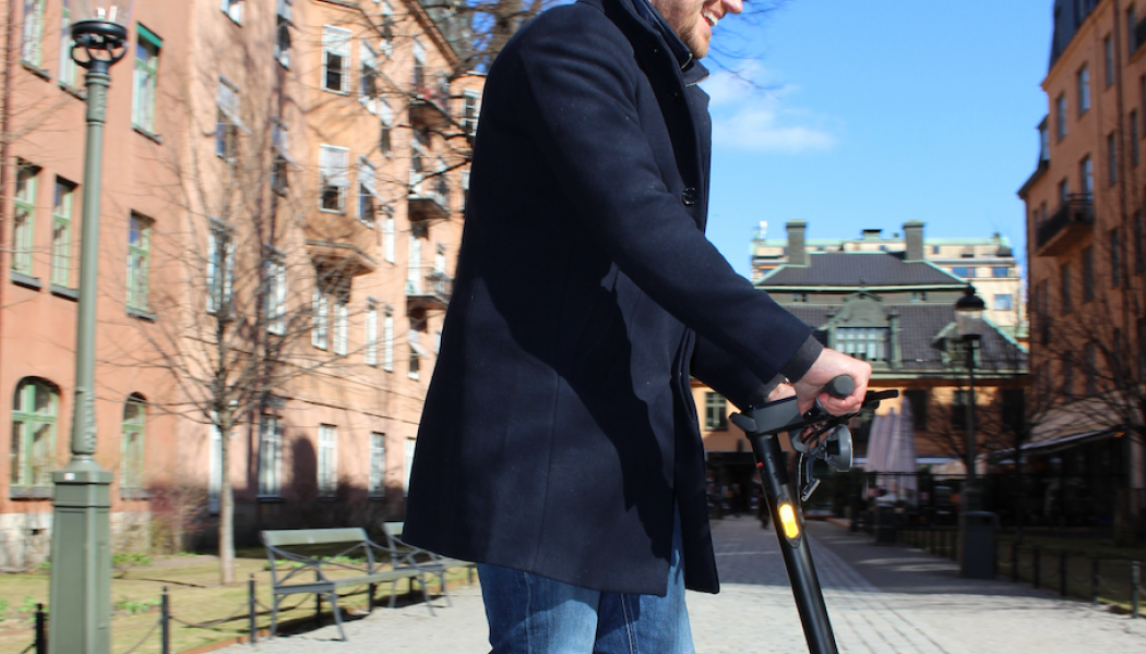 MOVS  erbjuder elsparkcyklar med ett flexibelt abonnemang. Foto: MOVS 