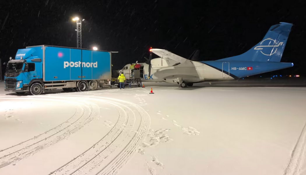 PostNord börjar åter flyga frakt från Jönköping till Stockholm-Arlanda. Foto: Jönköping Airport