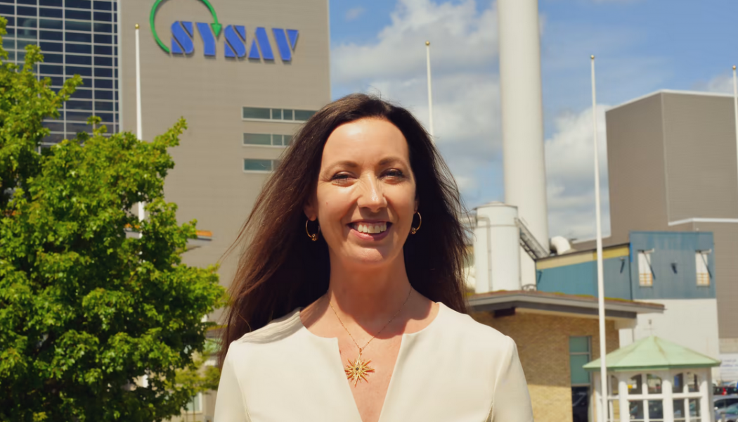 Malin Dahlroth ny vd och koncernchef för Sysav. Foto: Sysav