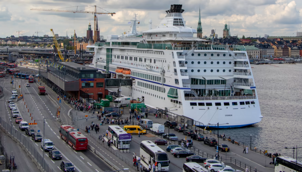 Totala antalet passagerare i färjetrafiken ökar med 94 procent. Foto: Trafikanalys