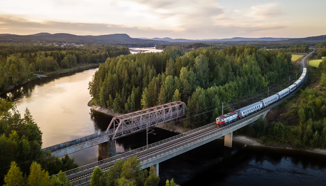 Sweco har fått i uppdrag att projektera två delsträckor för Norrbotniabanan. Foto: Marcel Köppe, Trafikverket