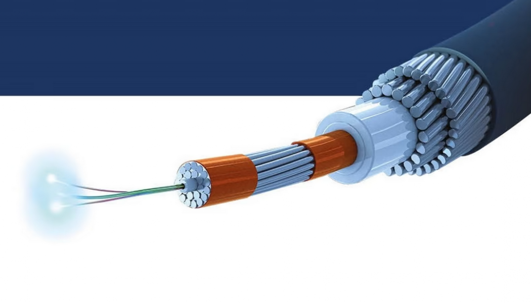 Fiberkabel som används i läcksökningsprojektet. Bild: Fluves