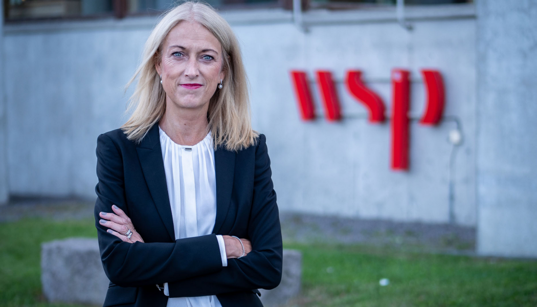 Anna-Lena Öberg Högsta, vd WSP Norden och Sverige. Foto: WSP