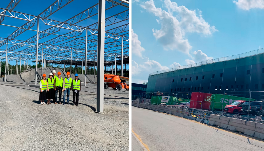 Hälsokrafts nya logistikcenter i Loviseberg Botkyrka. Foto: Hälsokraft