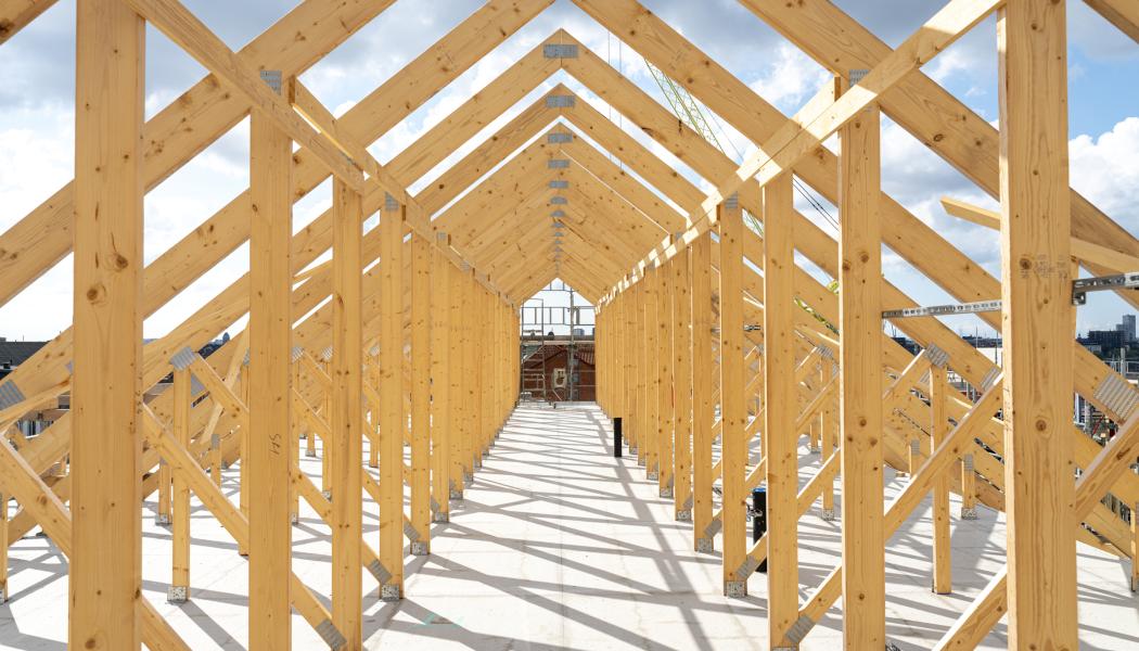 Byggarbetsplats. Av: Gugge Zelander