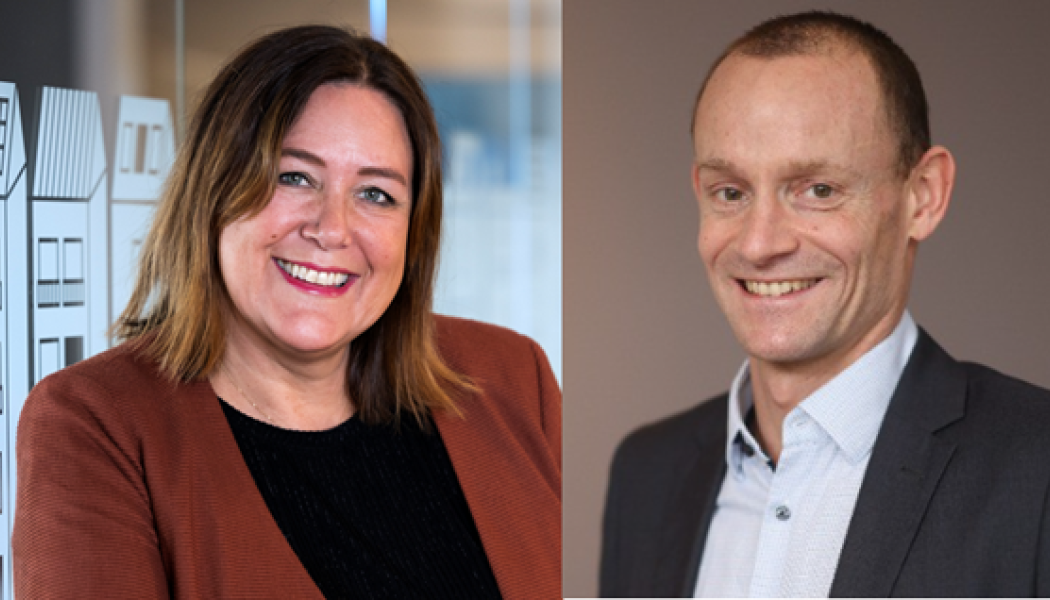 Sofia och Johan. Pressbilder: Riksbyggen