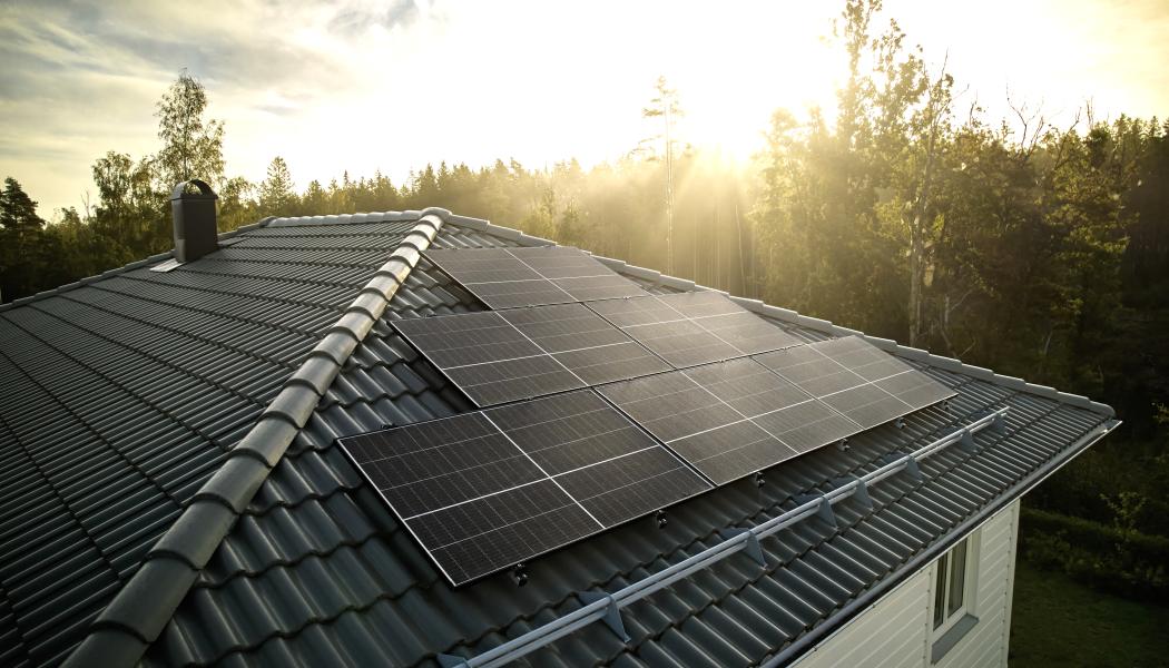 Solpaneler. Pressbild: Soltech