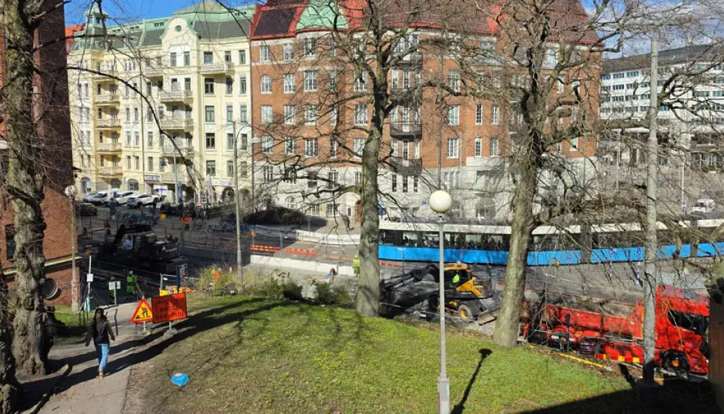 Södra vägen. Foto: Trafikverket