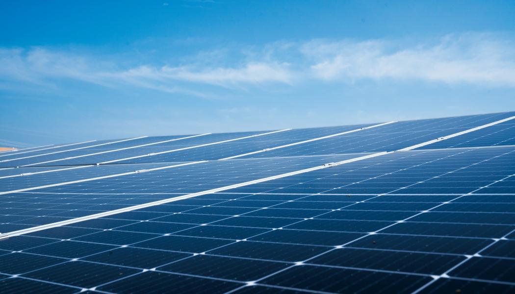 Solceller.  Pressbild: Soren H / Unsplash