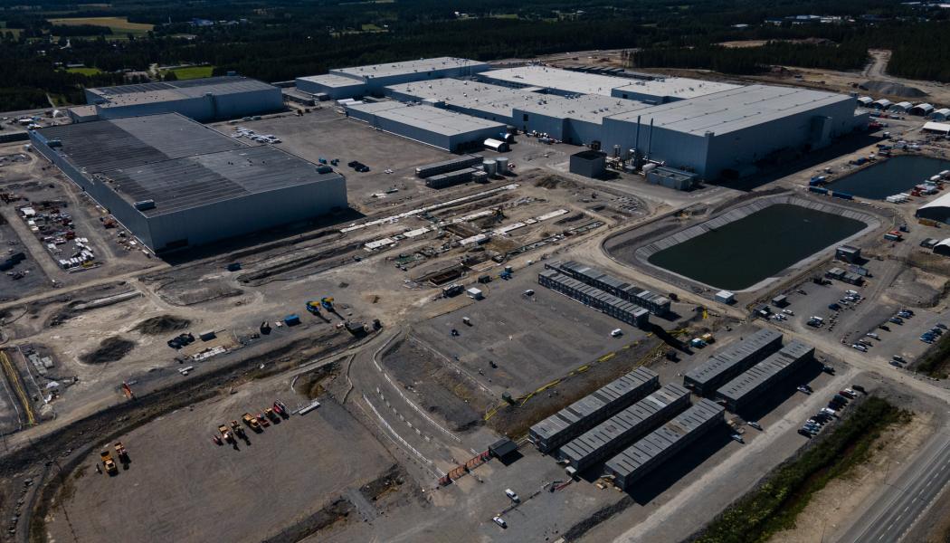 Northvolt 1 i Skellefteå. Foto: Spisen/Wikimedia Commons