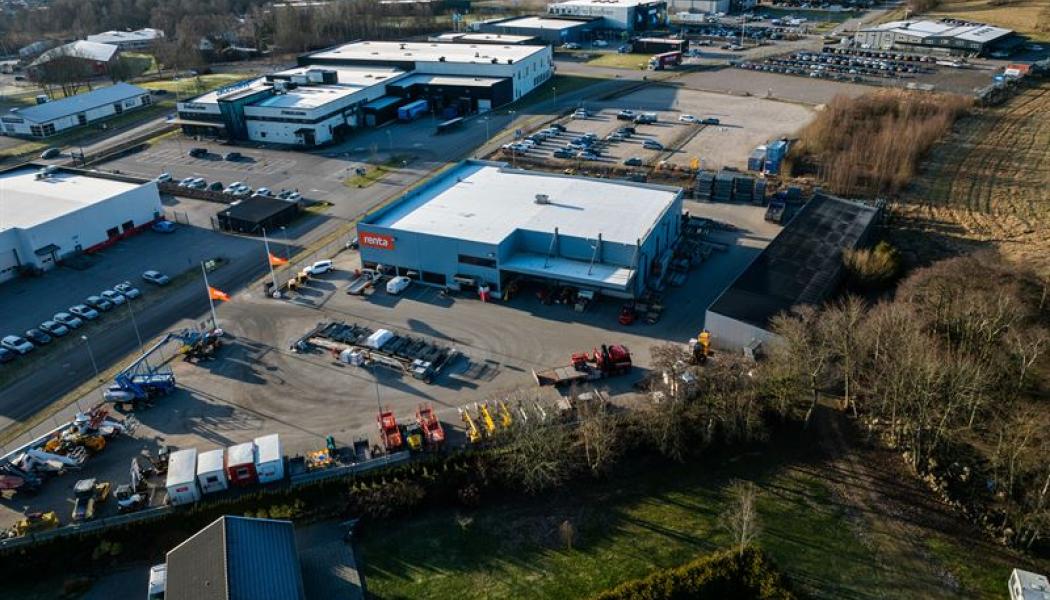 Nivika förvärvar fastigheter med lager och lätt industri utmed E6. Pressbild: Nivika Fastigheter