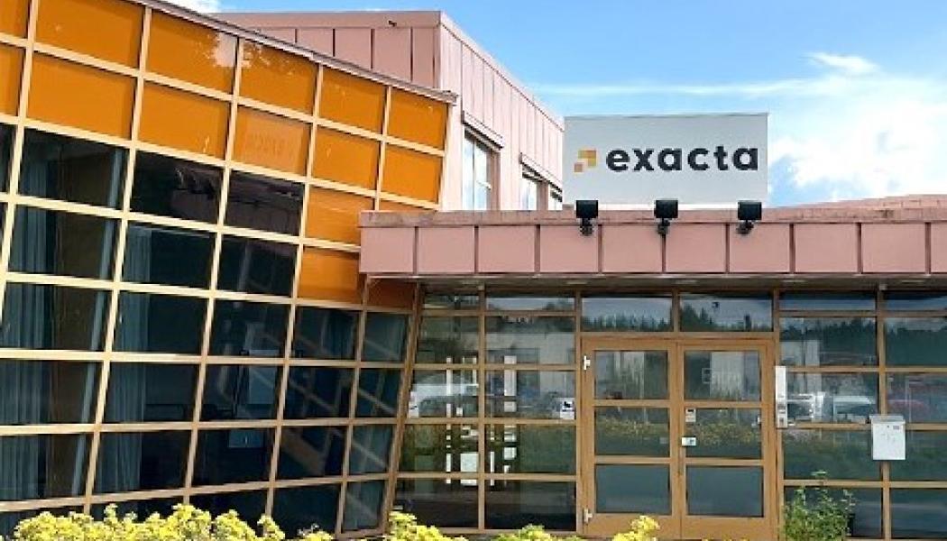 Exactas nya anläggning finns på Magasinsvägen 5 i Karlskoga. Foto: Exacta