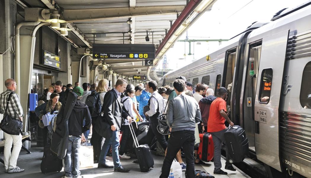 Stockholms central. Foto: SJ